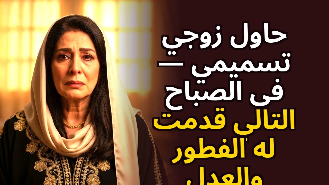 حاول زوجي تخديري — في صباح اليوم التالي قدمت الفطور والعدالة