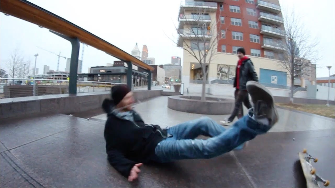 Skateboarding on Ice = BAD IDEA