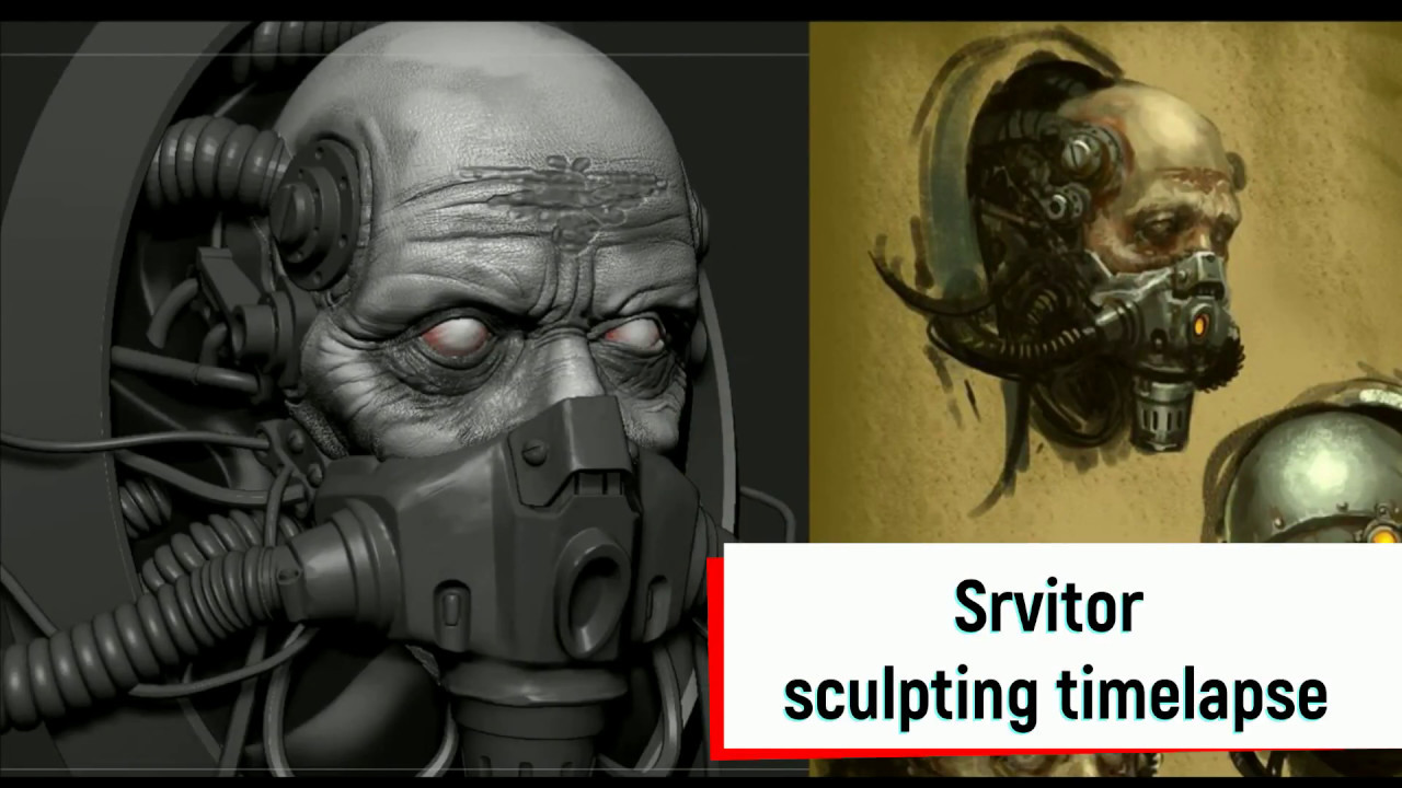 Servitor Sculpting Timelapse