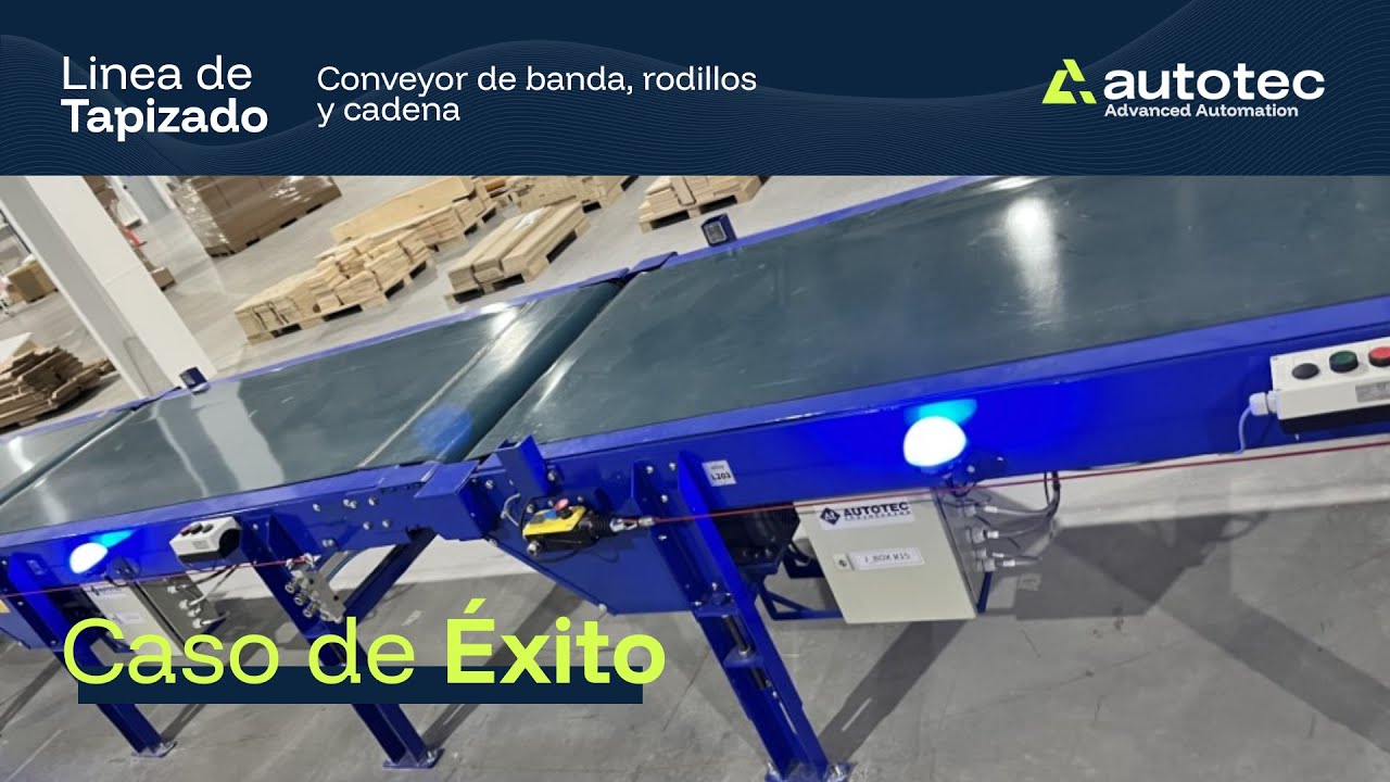 Conveyor L&iacute;nea de Tapizado AUTOTEC