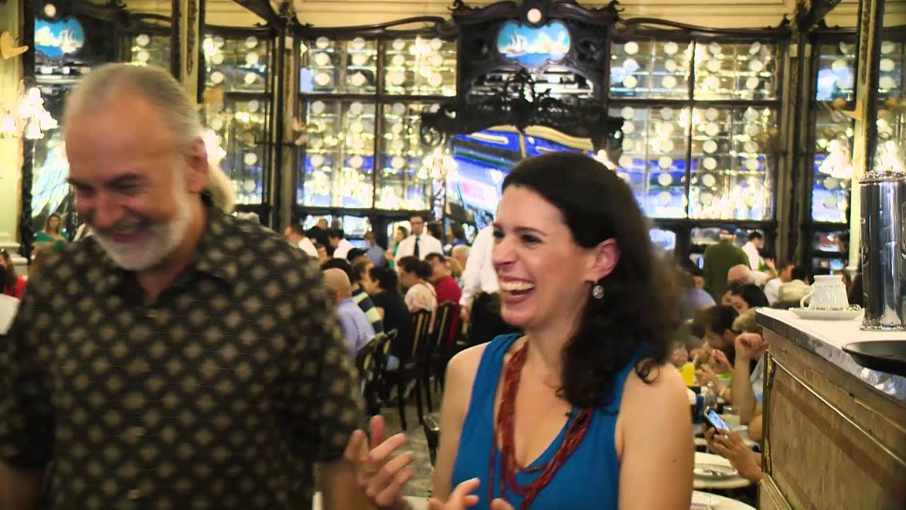 Leticia Moreinos Schwartz and Hubert Keller in Rio de Janeiro