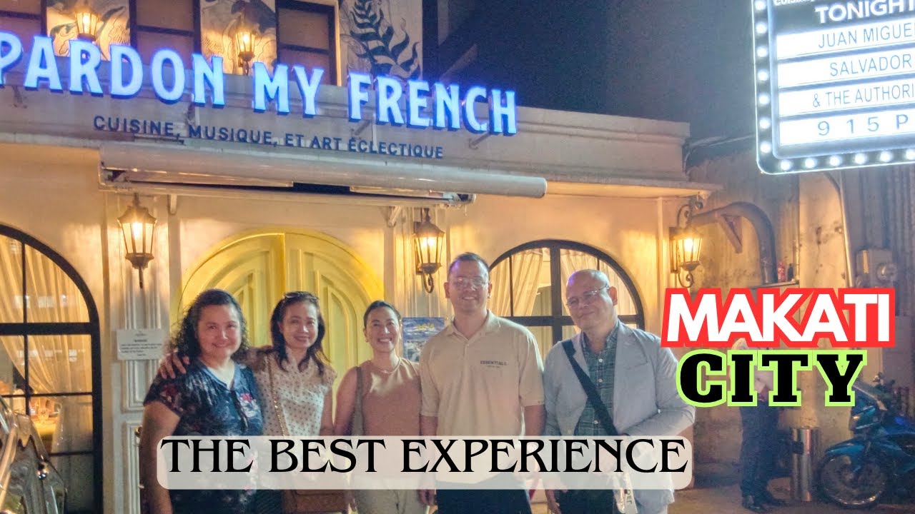 PARDON MY FRENCH|MAKATI CITY PHILIPPINES|VERY POPULAR BAR FOR PEOPLE WHO LIKE SINGING AND DANCING