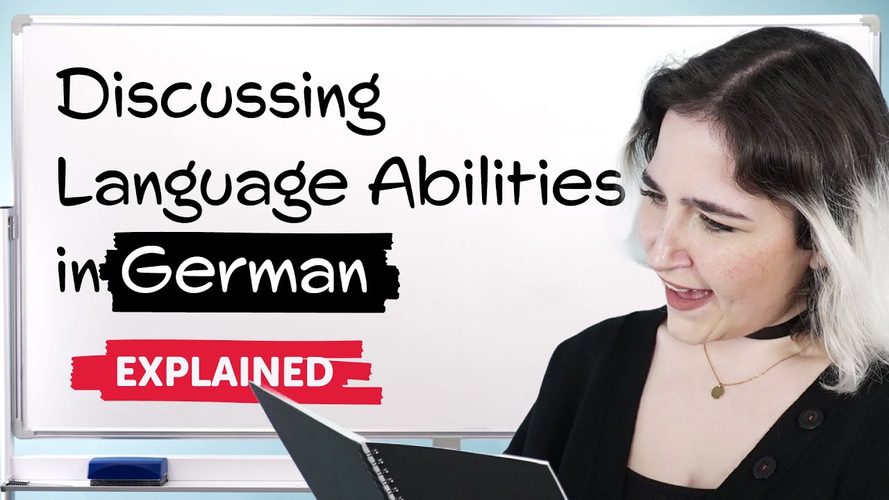 How is Your German? Talking about Your German Language Skills