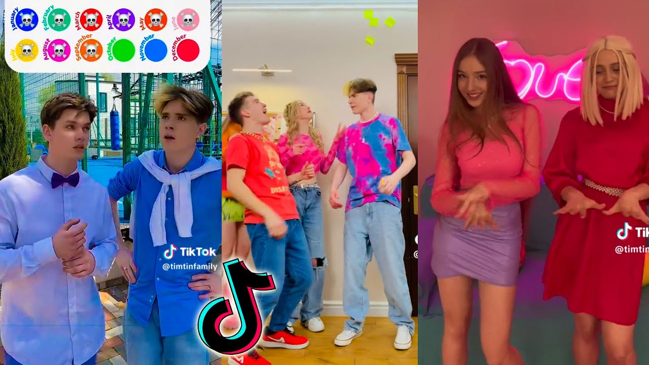 Tim Tin Family TikTok Compilation Videos 18 💕💋🌈