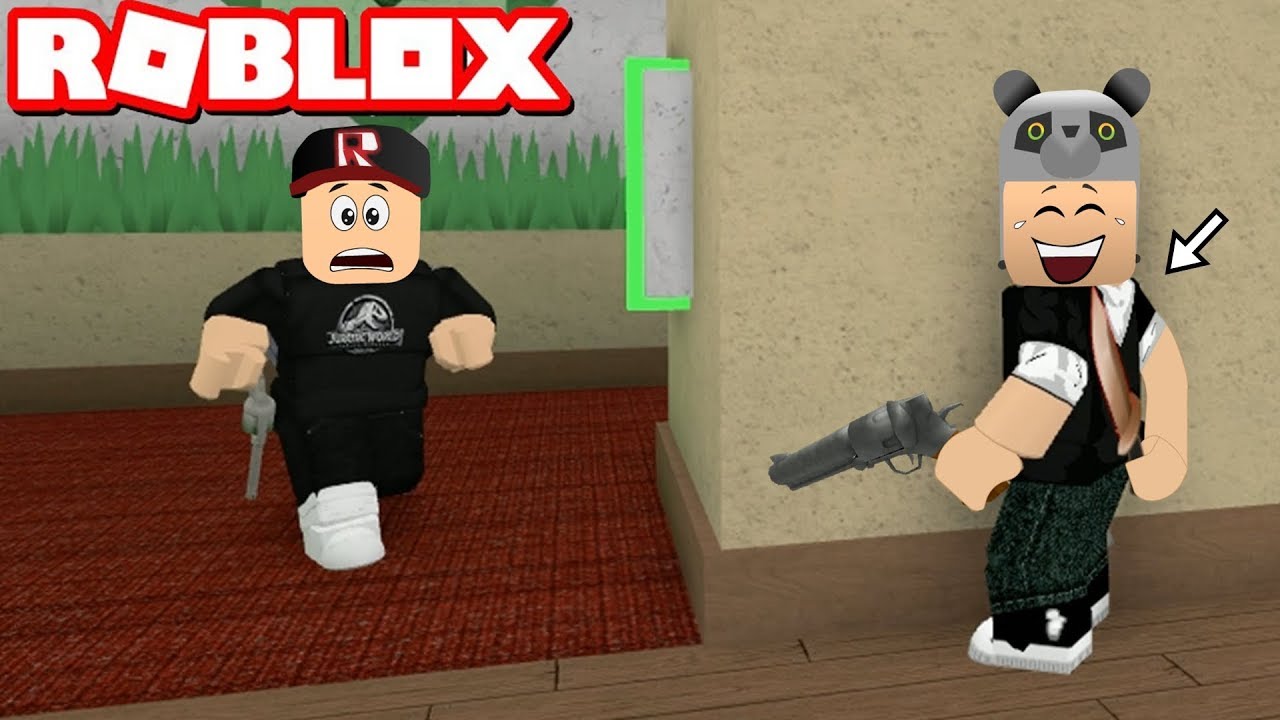 Sahte Tabanca İle Kandırdım! Katil Kim Oynuyoruz - Panda ile Roblox Murder Mystery 2