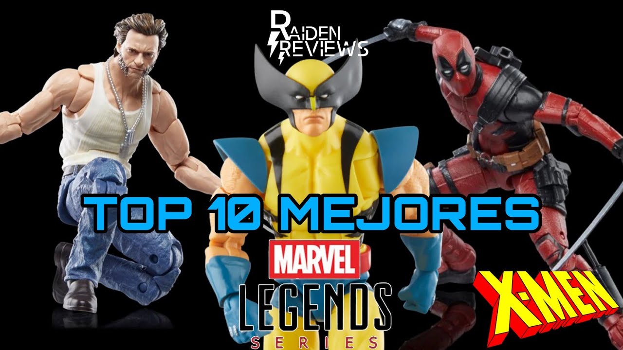 TOP 10 MEJORES MARVEL LEGENDS DE XMEN