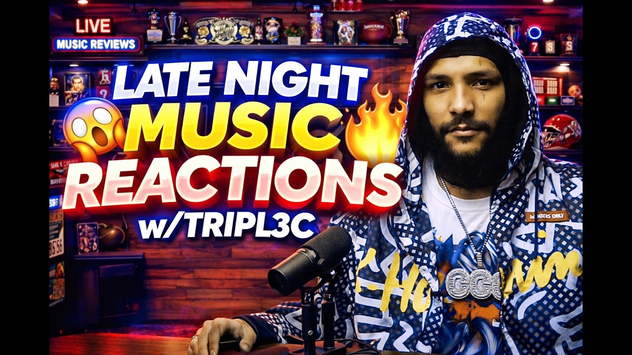 🔴Live Music Reactions w/Tripl3C