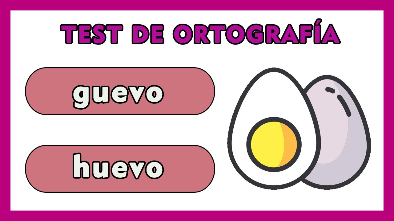 Ejercicios de Ortografía I Uso de la 