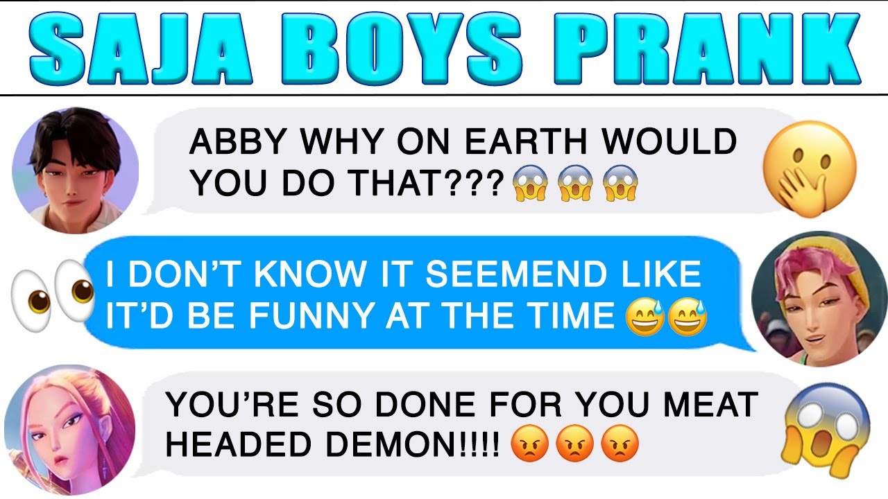Abby Pranked HUNTRIX And They're ANGRY 😰 KPOP Demon Hunters || KDH Texting Story