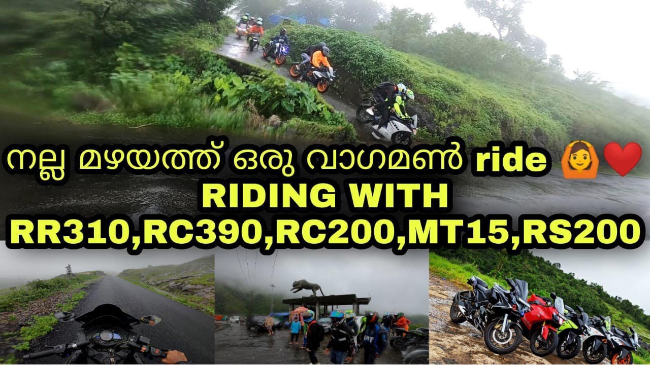 A rainy ride to vagamon | fog + heavy rain | unforgettable moments | vagamon diaries ❤😍part-1