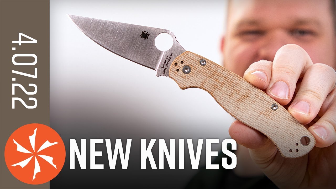 New Knives for the Week of April 7th, 2022 Just In at KnifeCenter.com