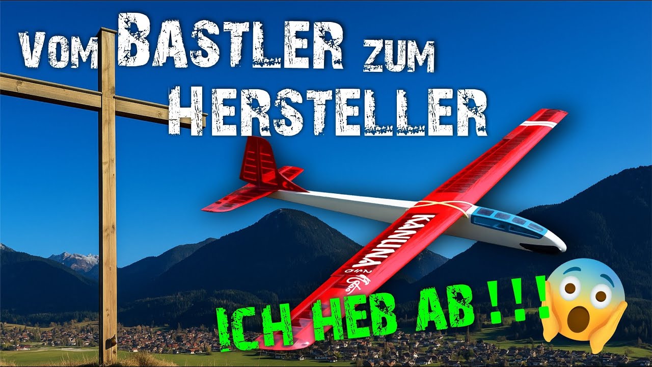 Vom Bastler zum Hersteller!!! Ich heb ab!!! Vorstellung RD Modellbau und Kanuna 258 RC Flugmodell