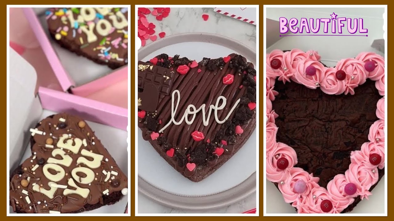 Brownies para san Valentín 💘 ideas 😍