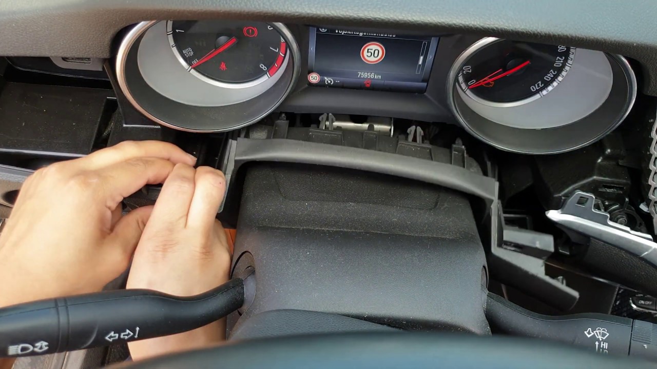 How to disassemble speedometer on Opel / vauxhall astra k