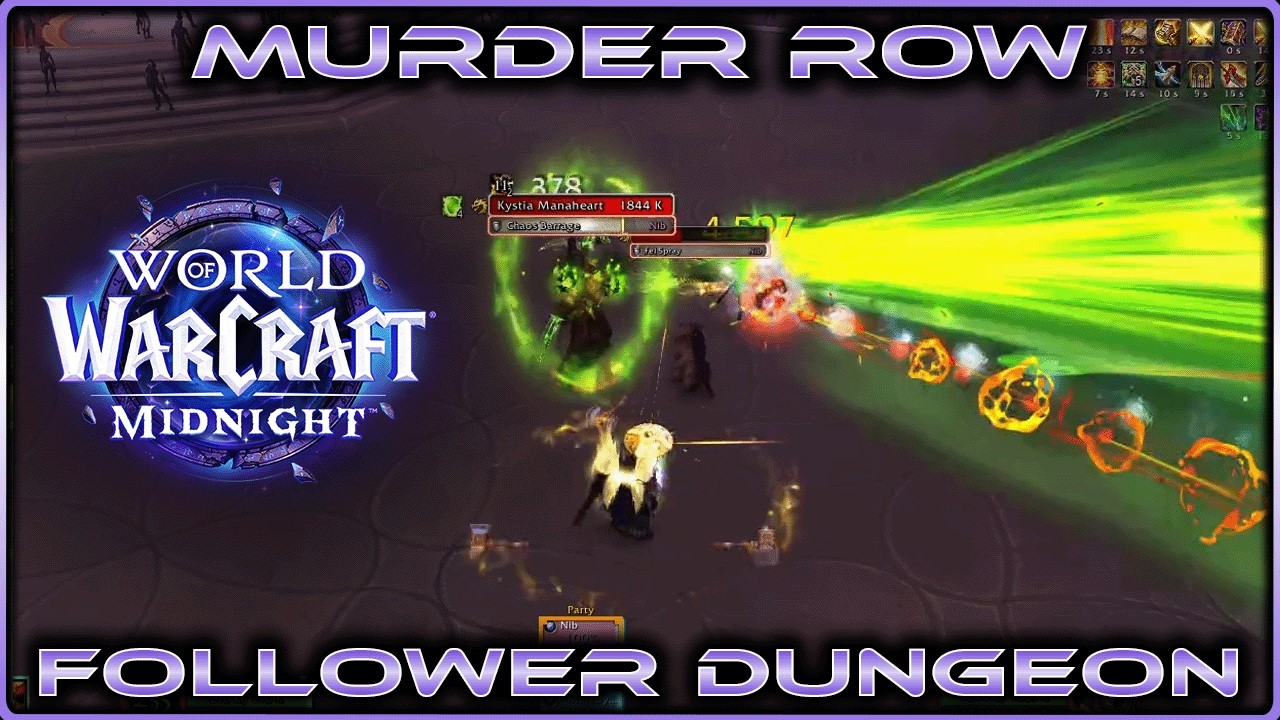 Murder Row Follower Dungeon - WoW Midnight Early Access