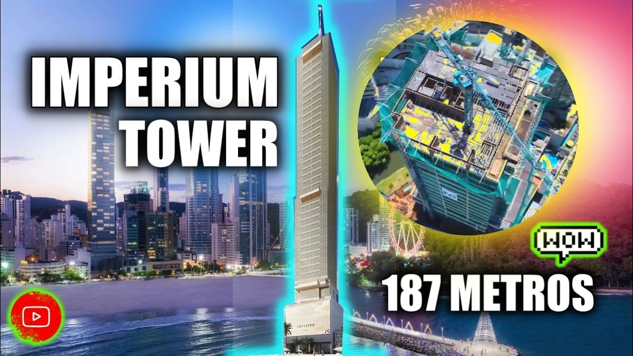 OBRAS IMPERIUM EM BALNE&Aacute;RIO CAMBORI&Uacute; EM FEVEREIRO 2026 #skyscraperconstruction #arquitetura #obras