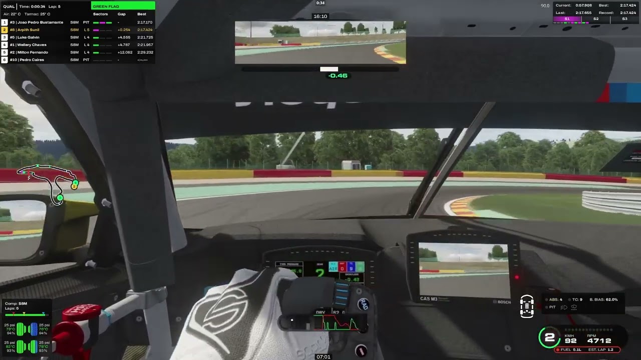 ASSETTO CORSA | SPA | BMW M4 GT3 | 2:16.674