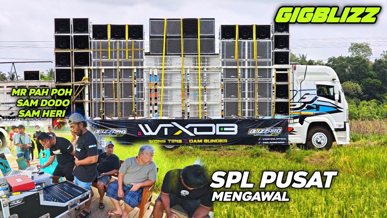 Si Ganteng Gigatron Blizzard disotok Mr Pah Poh & Sam Dodo,,Abah Aliong SPL audio kawal sampai usai