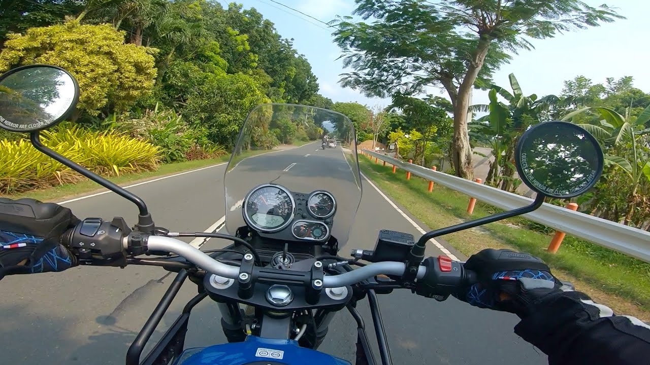 Ride to Taal Lake (Kapusod) on the 2020 Himalayan [Lake Blue]