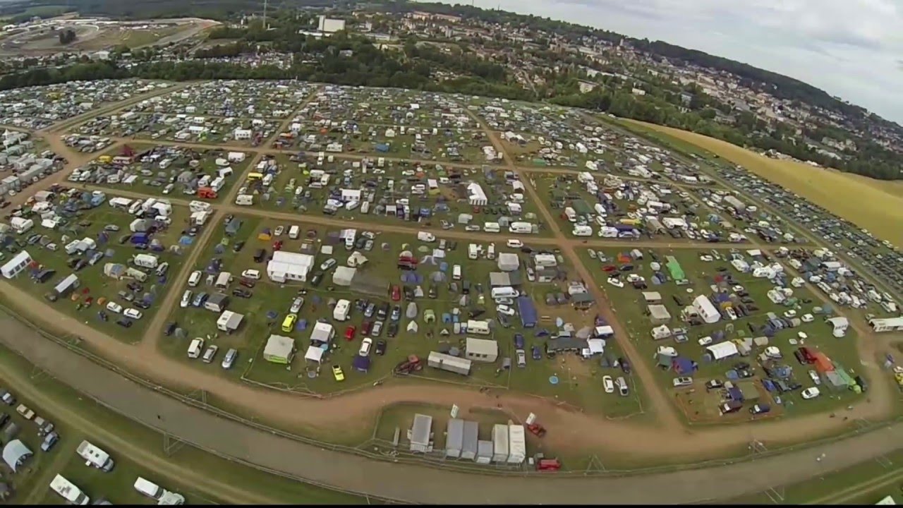 Sachsenring Ankerberg Festival 2015 Drohne