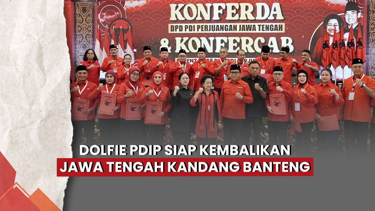 Dolfie PDIP Siap Kembalikan Jawa Tengah Kandang Banteng