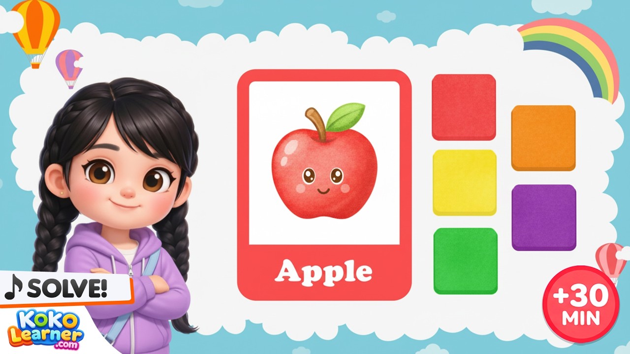 Can You Find The Red Fruit ? 🔍 Learn Colors for Kids | Koko Learner (30 Minutes)
