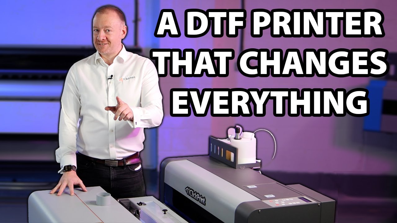 The machine that has changed everything - 1ClickPrint DTF Pro 2 Tour