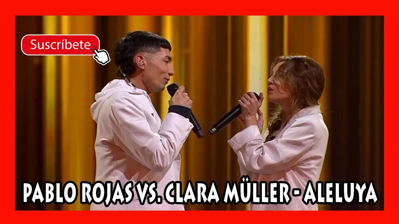 Pablo Rojas vs. Clara Müller - Aleluya (MILLER reacción) + cuando sabes quien va a ganar
