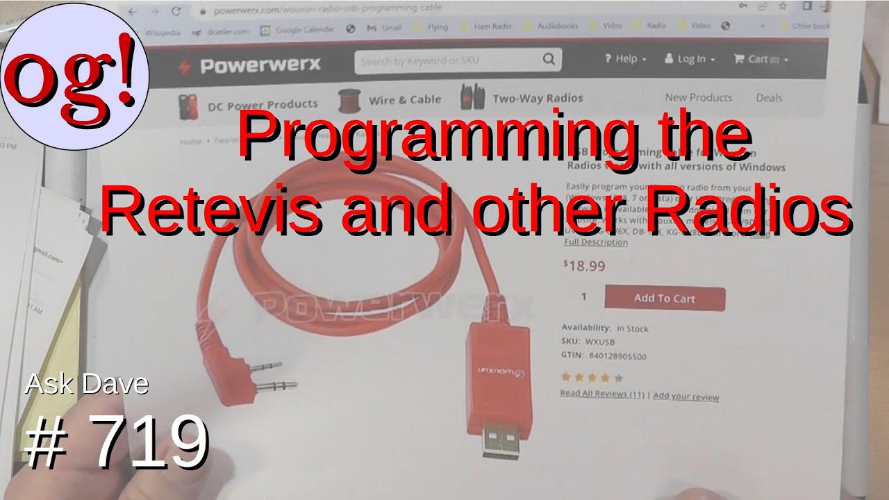 Programming the Retevis and other Radios (#719)