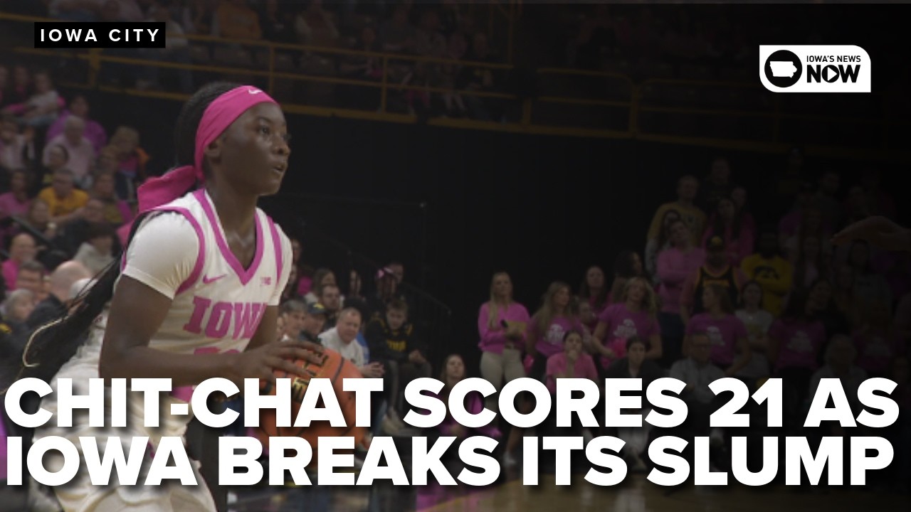 HIGHLIGHTS: Iowa breaks out of a 3-game skid with a 9-point win over Washington
