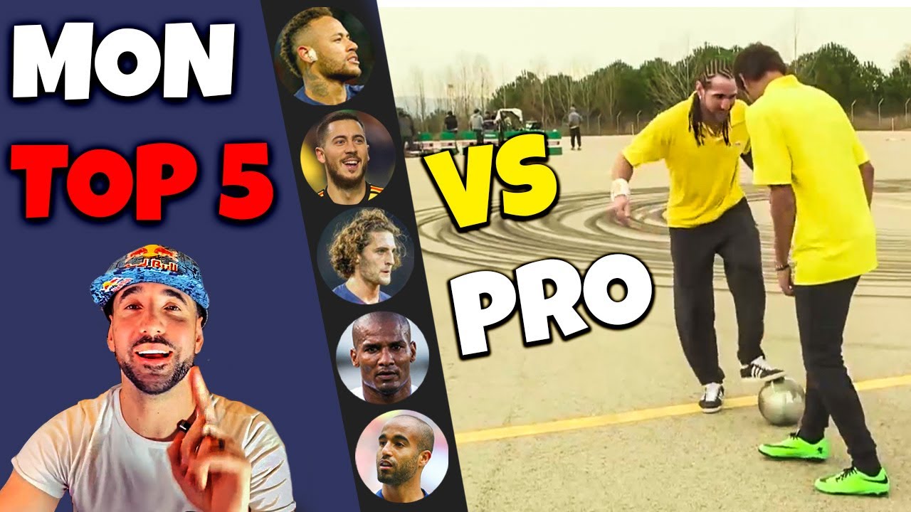 MES MEILLEURS PETITS PONT SUR DES JOUEURS PRO// NEYMAR , HAZARD, LUCAS....
