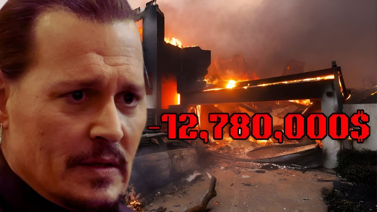 Johnny Depp’s Beloved LA Home Lost to Raging Wildfire