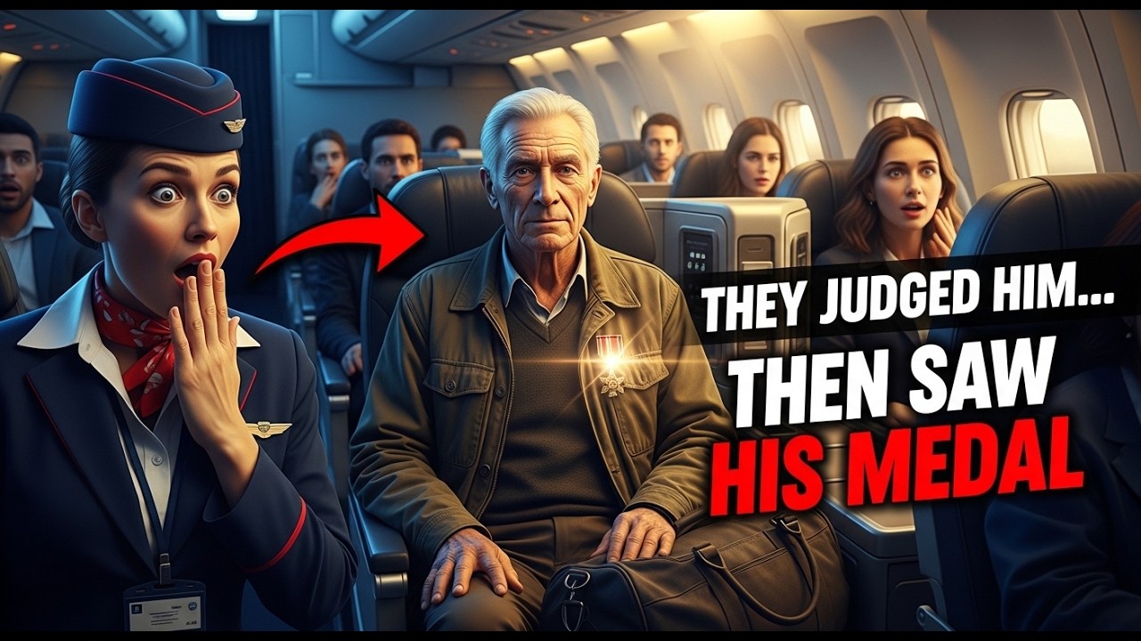 Airline Staff Judged a Passenger —Then They Saw His Medal  Emotional Karma & Real-Life Justice Story