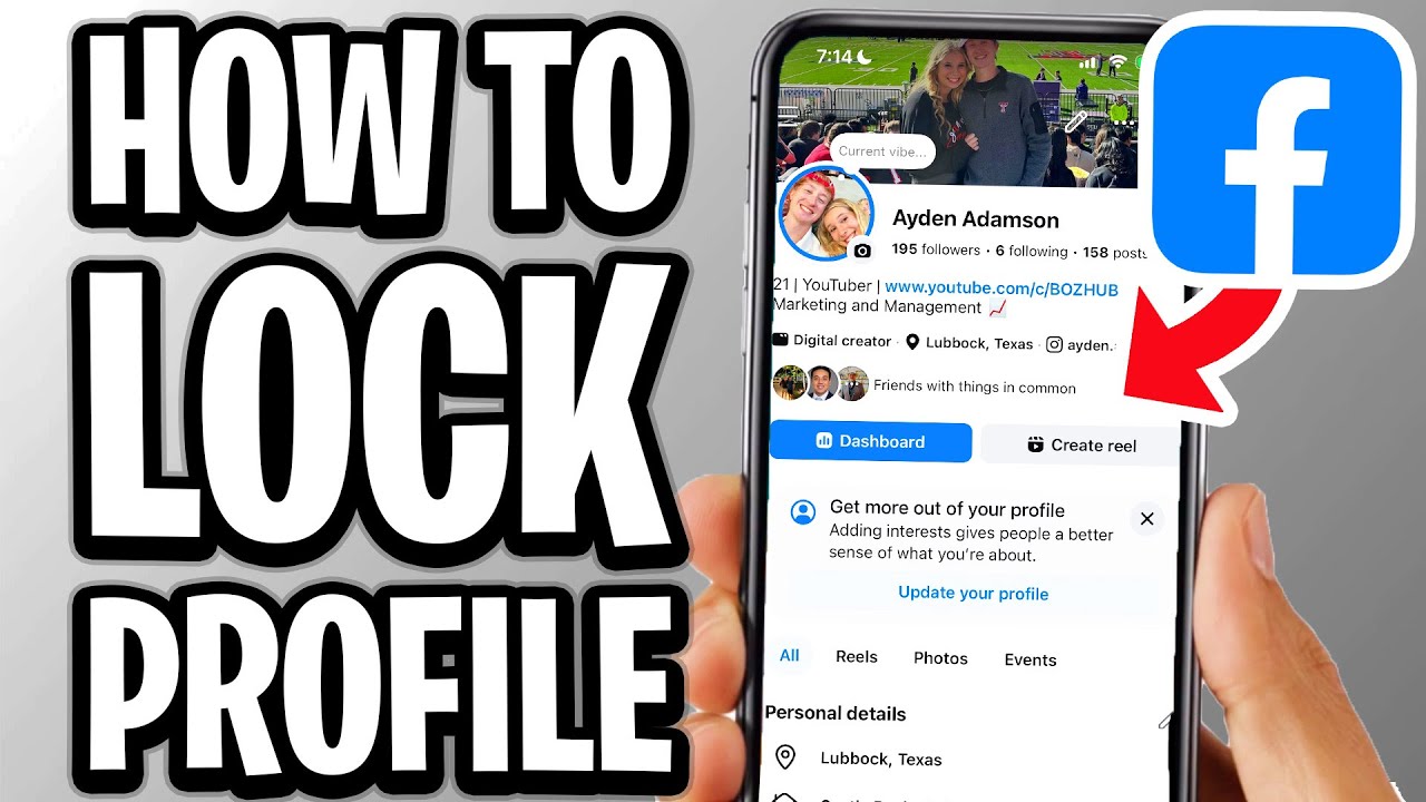 How To FB Profile Lock On iPhone - Full Guide