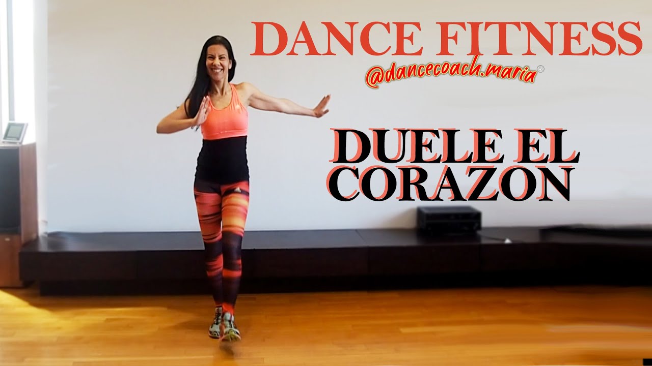 DANCE FITNESS CHOREO | DUELE EL CORAZON | CUMBIA - FLAMENCO - REGGAETON |FOLLOW ALONG CARDIO WORKOUT