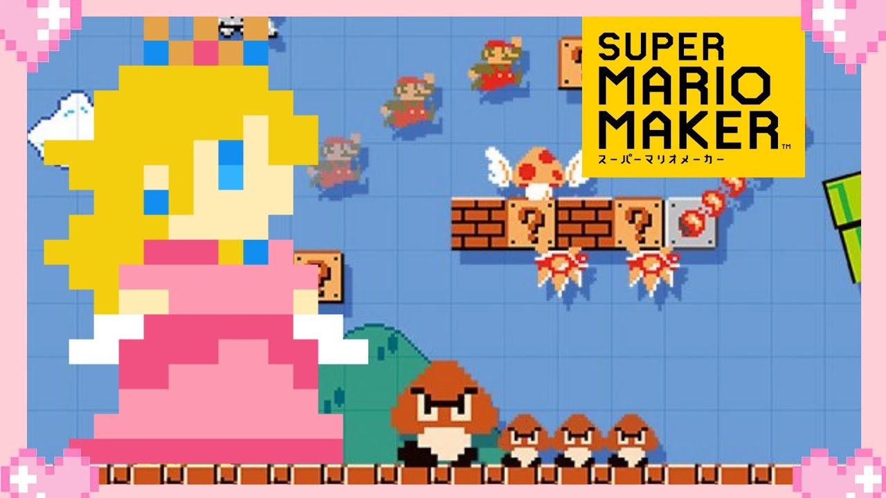 Super Mario Maker (Peach Gameplay)