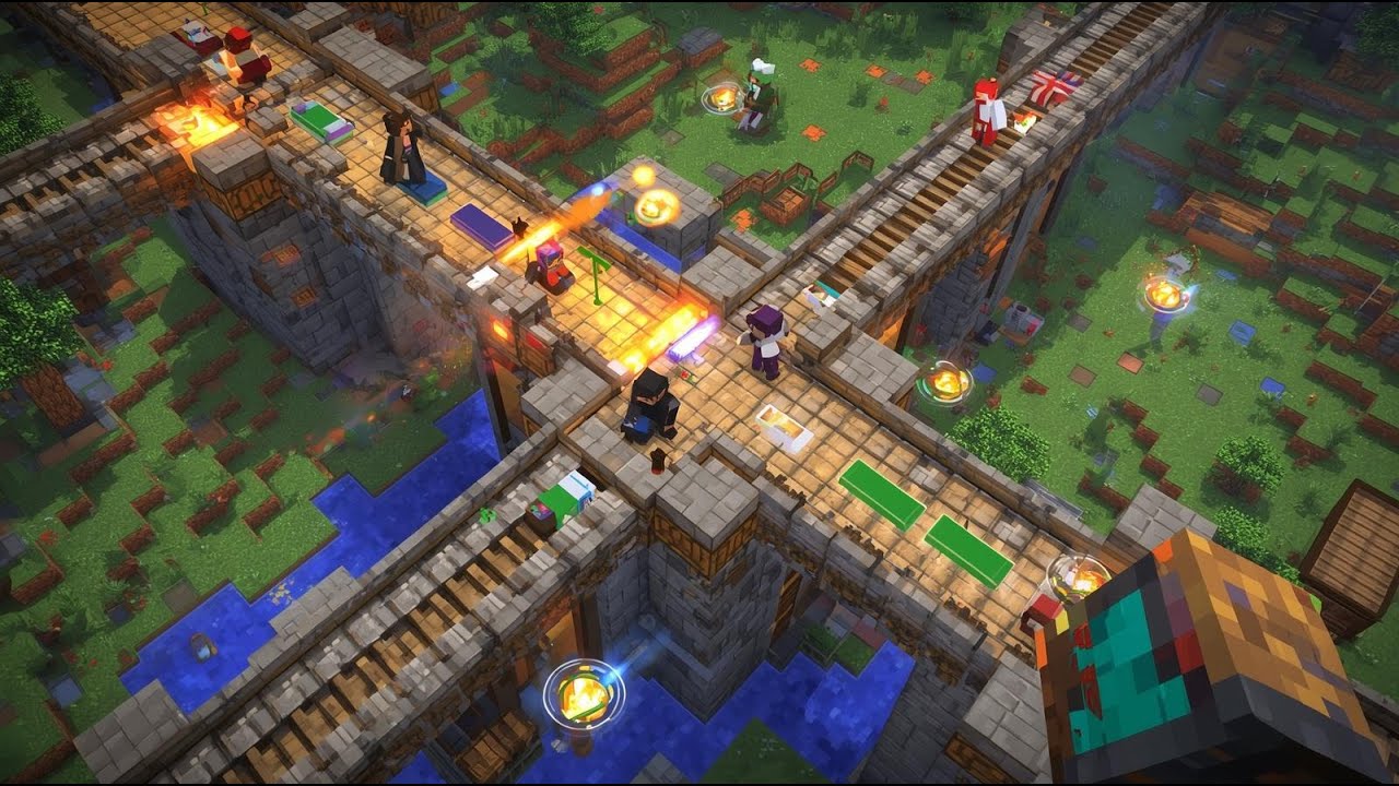 Kill crazy con l arco .. Minecraft BED WARS