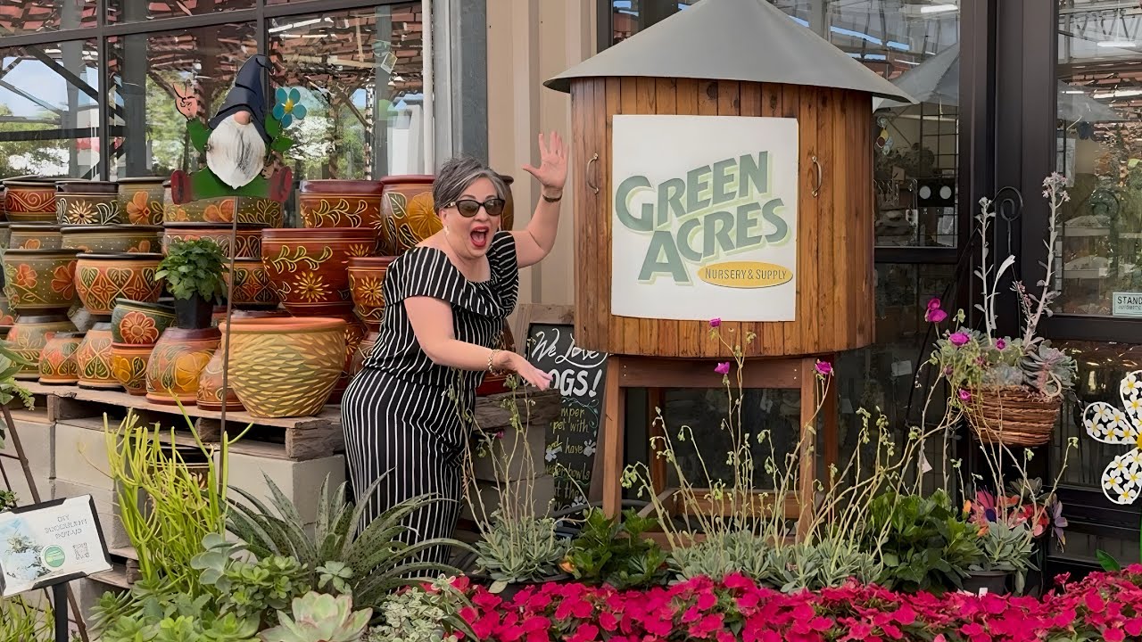 First Time at Green Acres Nursery | Plant Shopping & Garden Inspiration