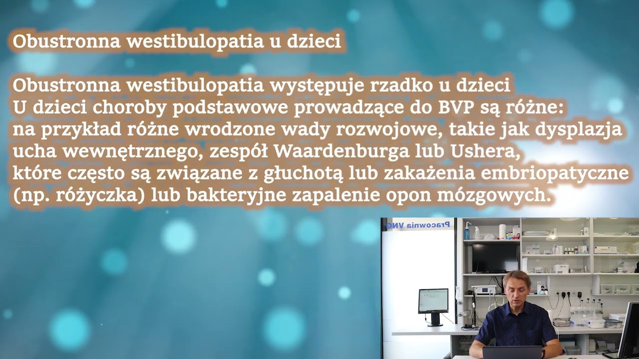 Obustronna westibulopatia część 1