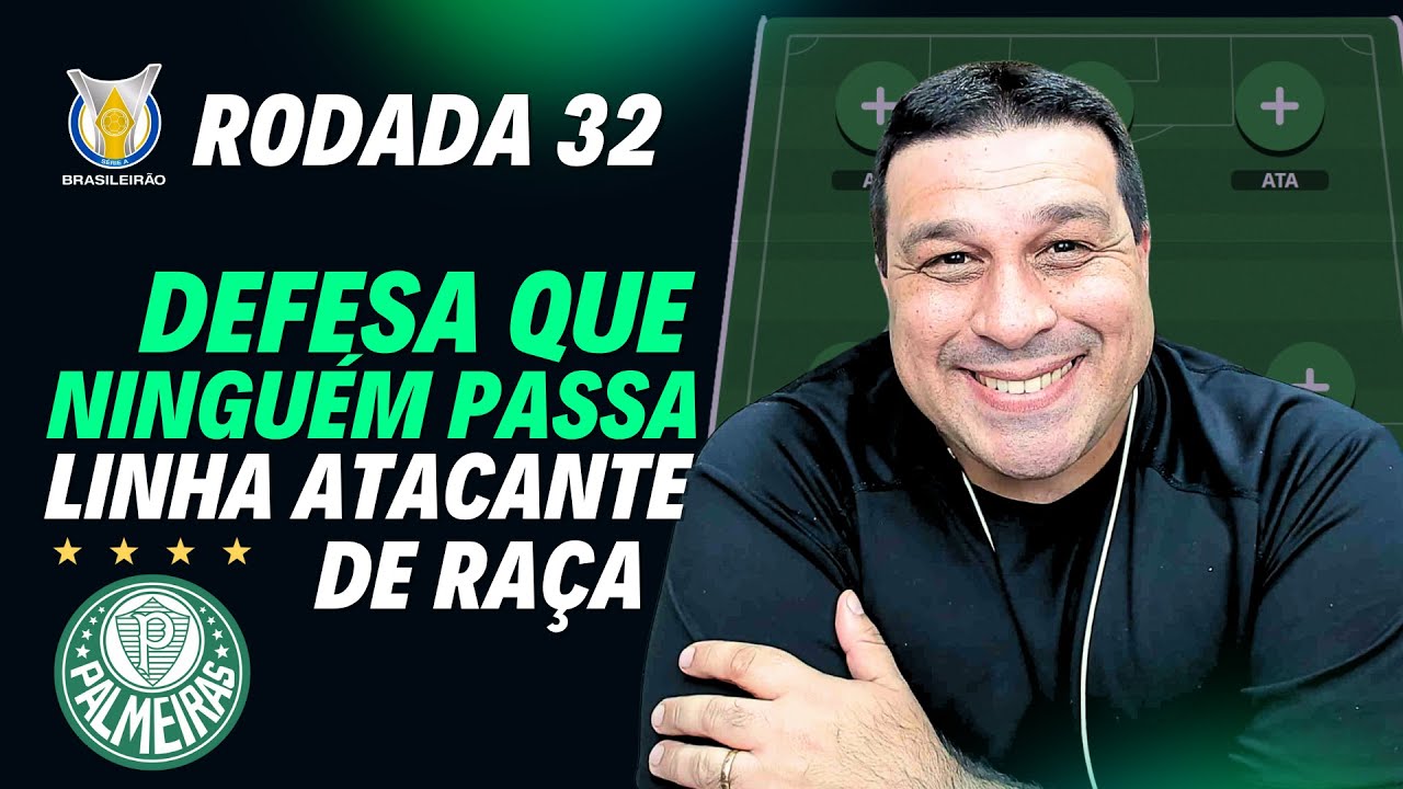 RODADA 32 - Cartola 2025 – ANÁLISE COMPLETA, DICAS E ESCALAÇÃO