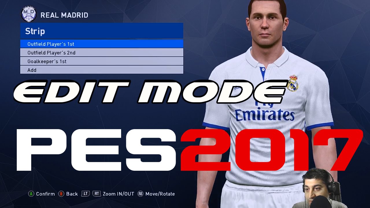 PES 2017 PC &mdash; ПРЕДВАРИТЕЛЬНЫЙ ПРОСМОТР РЕЖИМА РЕДАКТИРОВАНИЯ