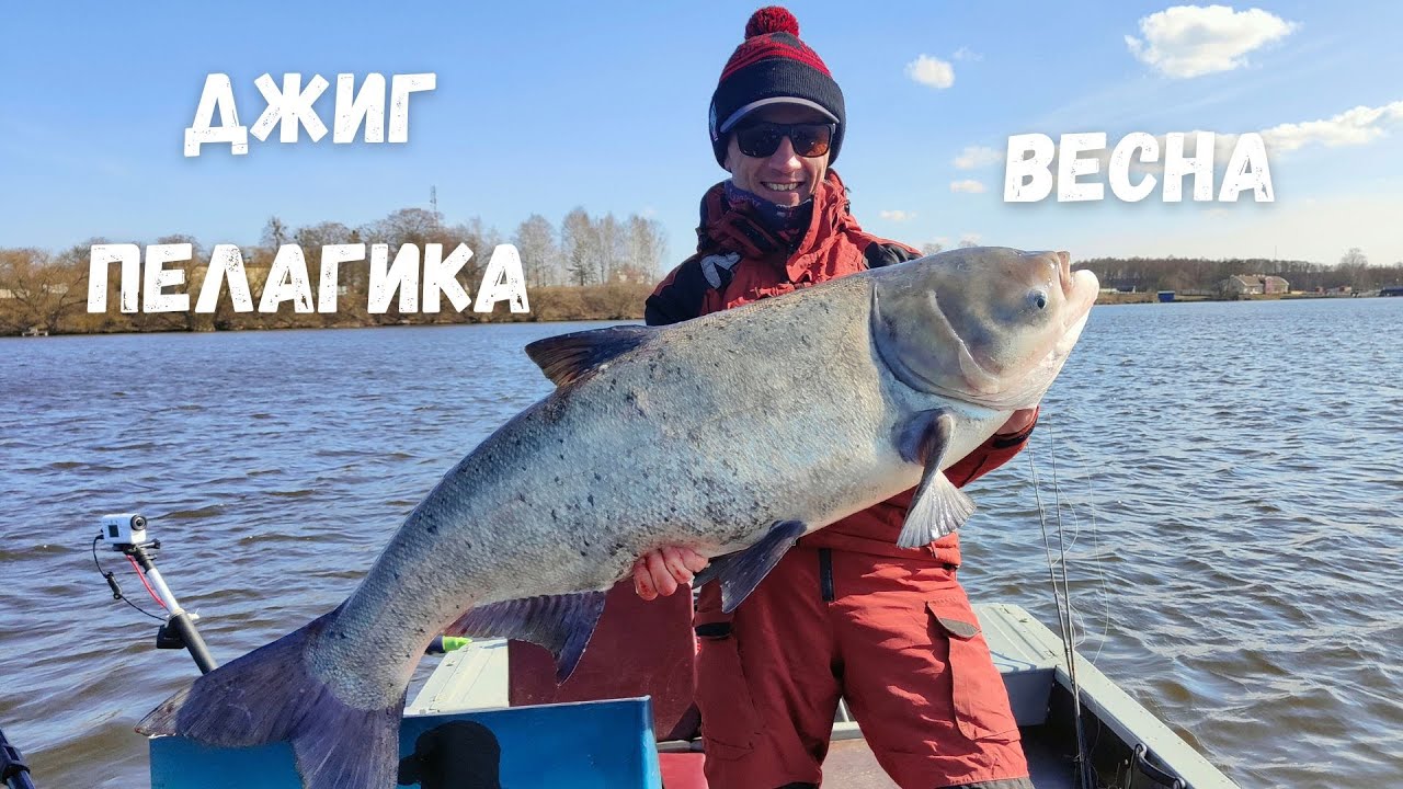 Весення рыбалка на р. Свислочь. Джиг. Пелагика