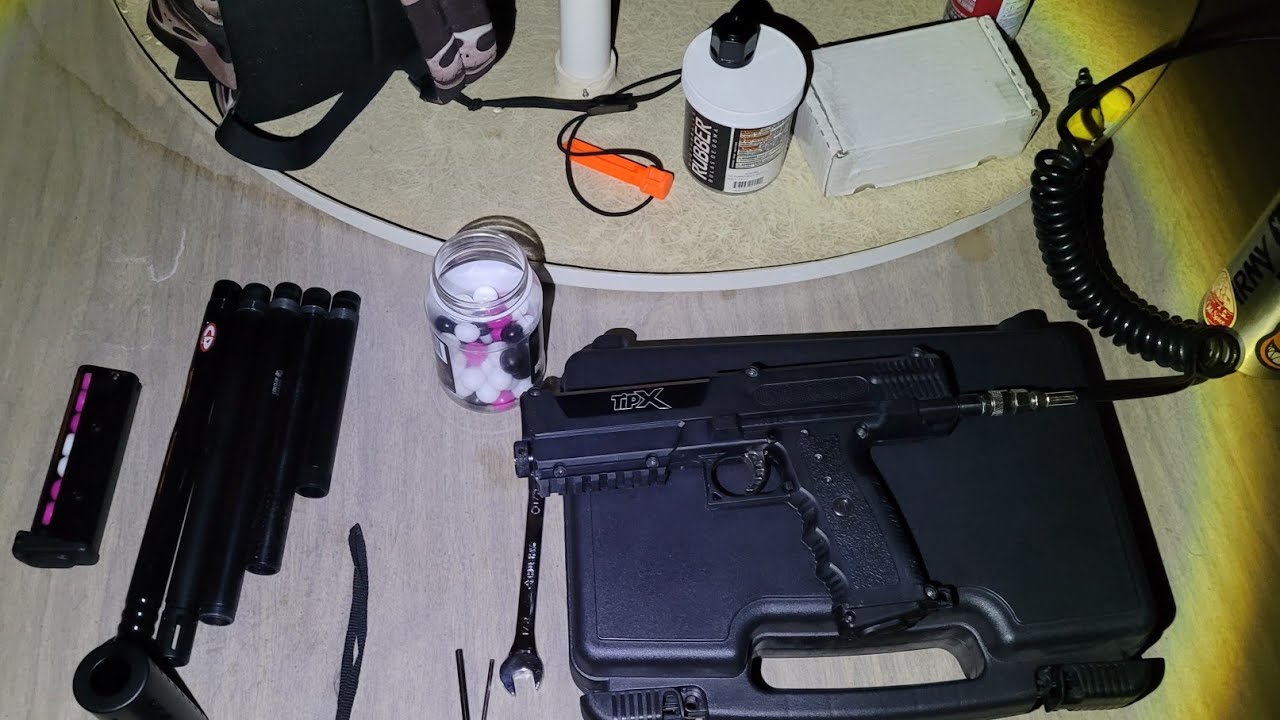 Barrels of Fun Tippmann TiPX HPA remote line Chrono Joules