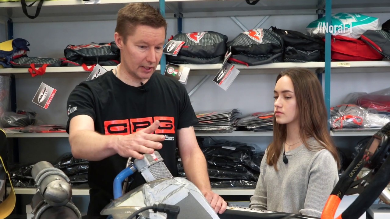 Osa 2 Kartingin alkeet Noran kanssa: Karting auton osat