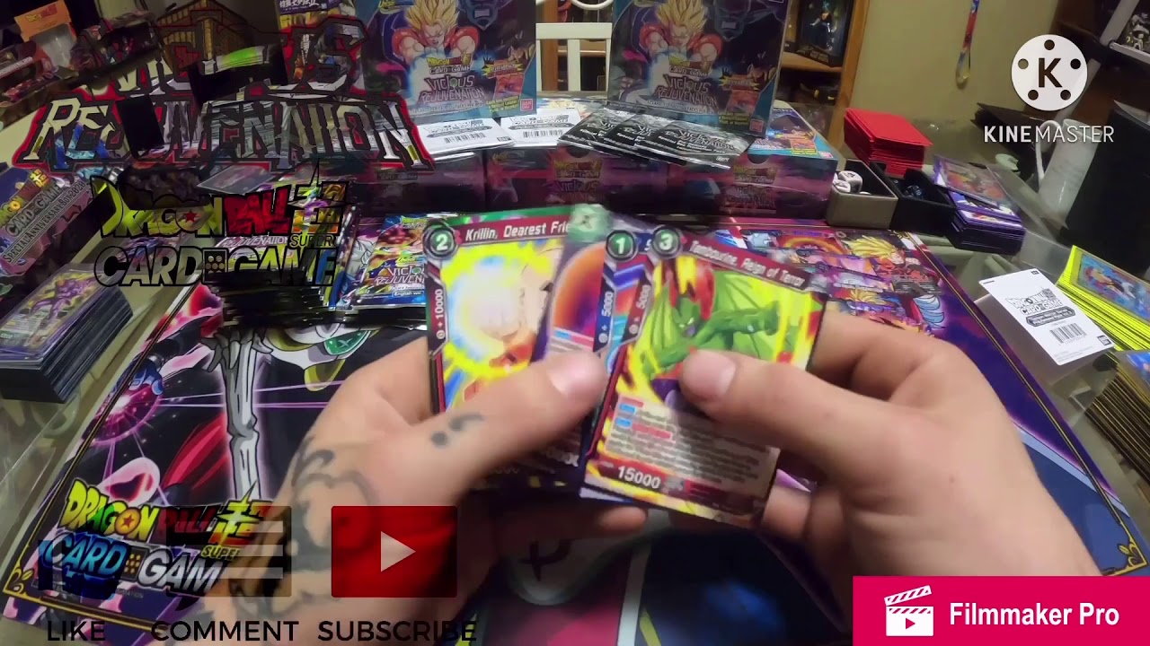Set 12 box opening!!! Vicious rejuvenation #dbscg #dbs #opening