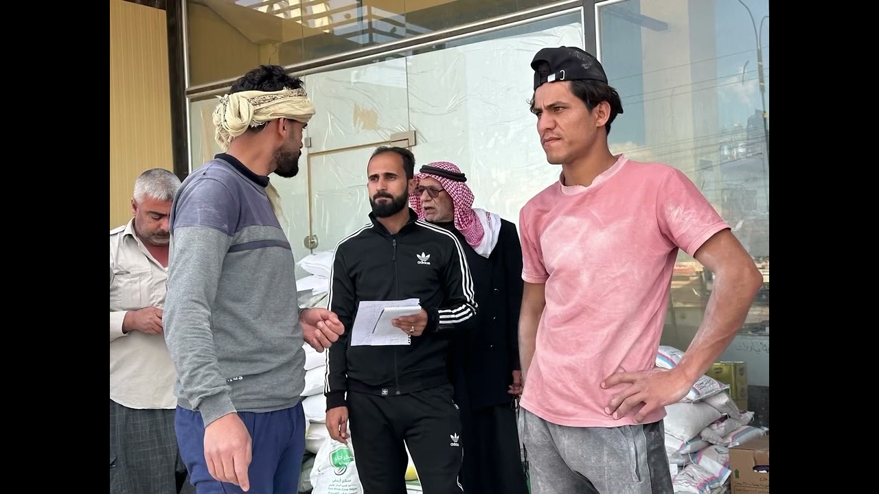ابناء جامع اسامة بن زيد   يبادرون اكبرحمله في الانبار  من طحين ورز واكثر  لإغاثة اخواننا في غزة#قدس