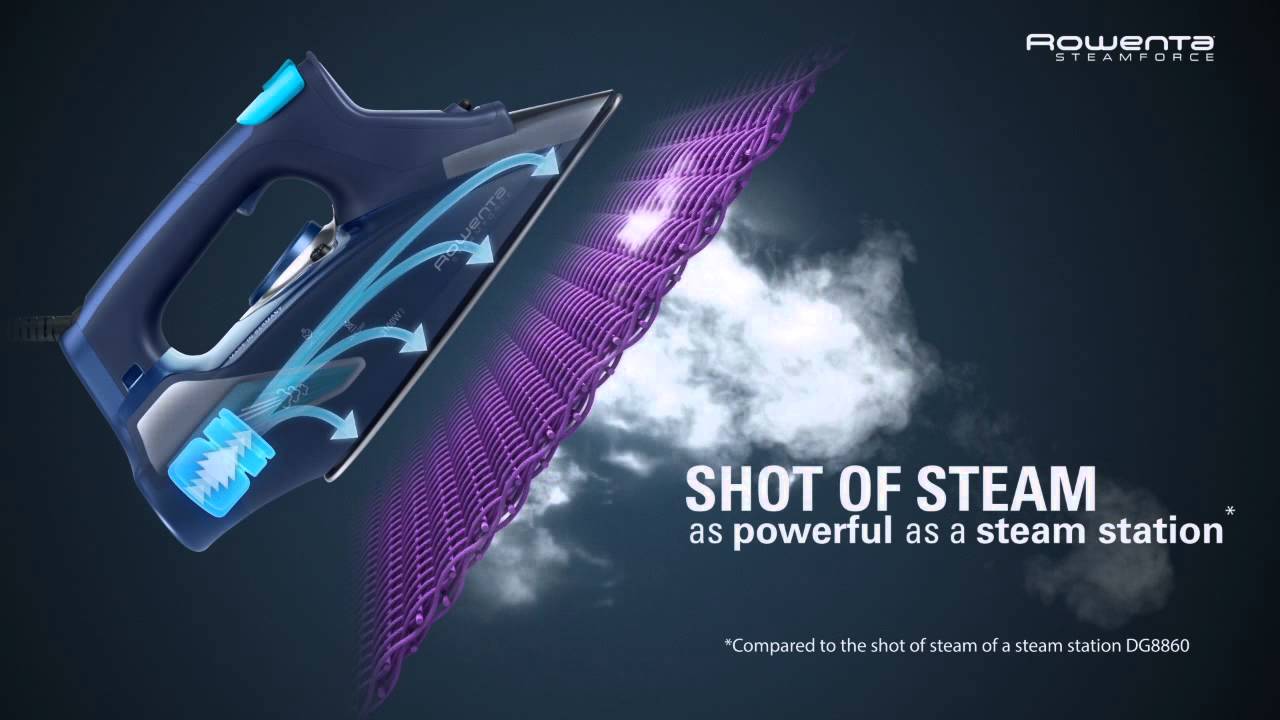 Plancha Steam Force de Rowenta | Presentaci&oacute;n de producto