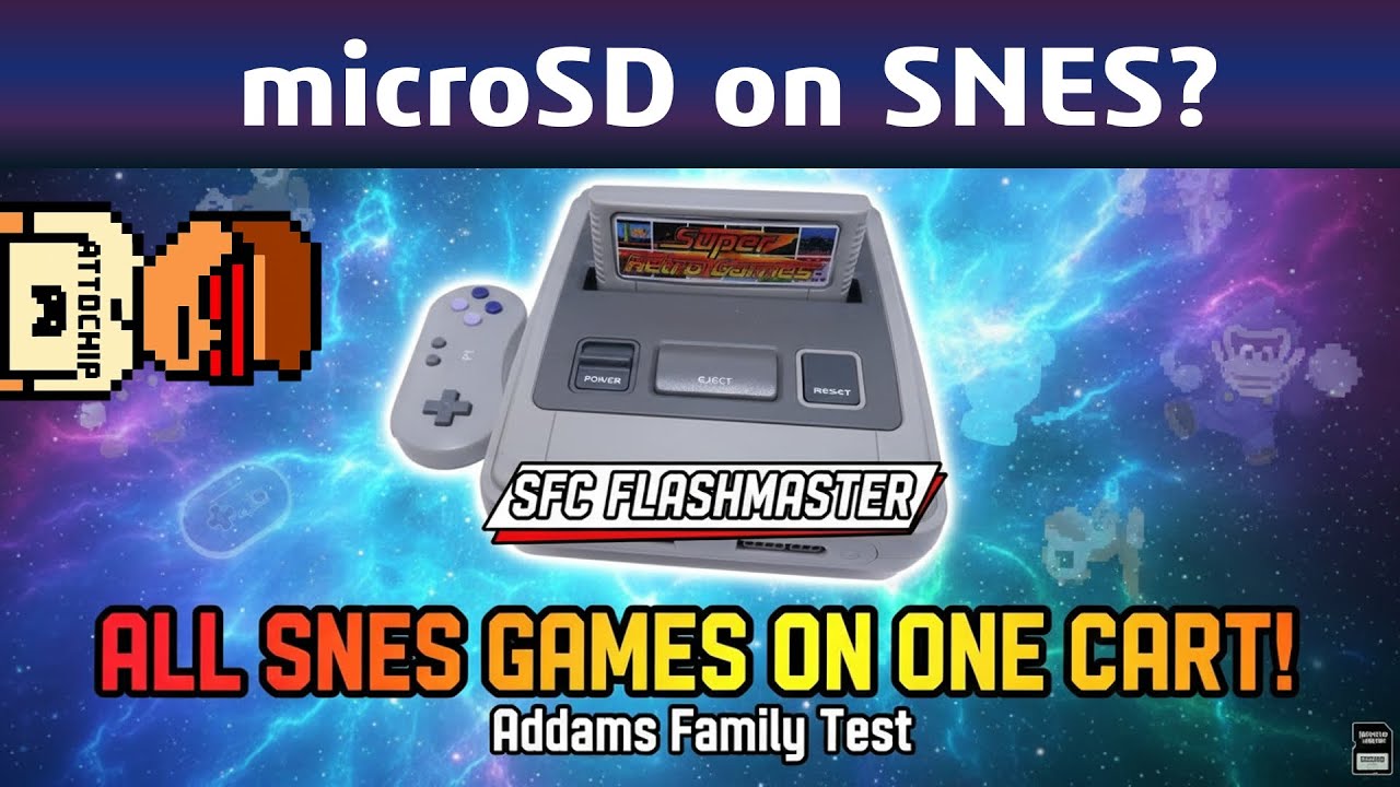 💾 SFC Flashmaster UNBOXING! 😱 SNES Flash Cart for microSD 🎮