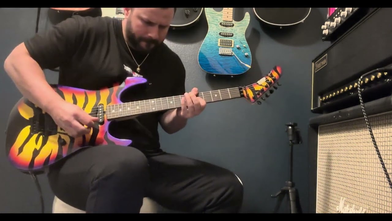 ESP Custom Shop George Lynch Tiger and BE-100Dlx