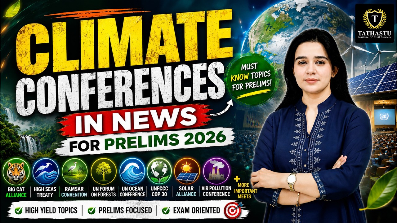Climate Conferences in News 2026 | Complete Environment Summits & Treaties for UPSC Prelims